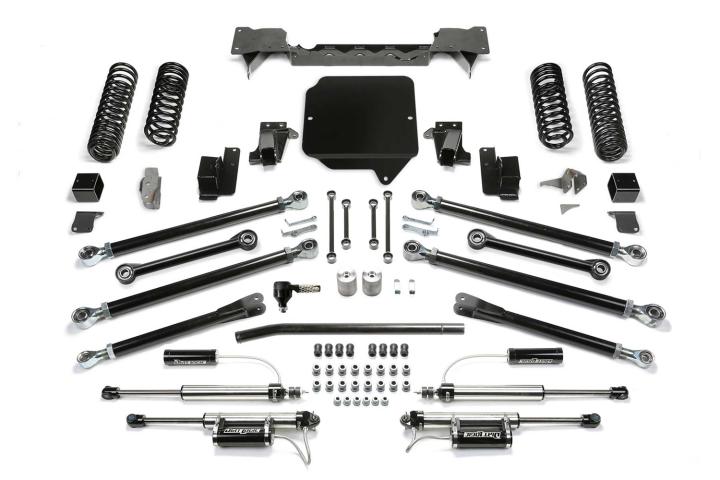 Fabtech - Fabtech K4145DL Crawler Lift System w/DLSS Resi Shocks
