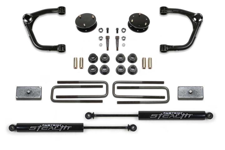 Fabtech - Fabtech K1129M Uniball Lift System w/Shocks