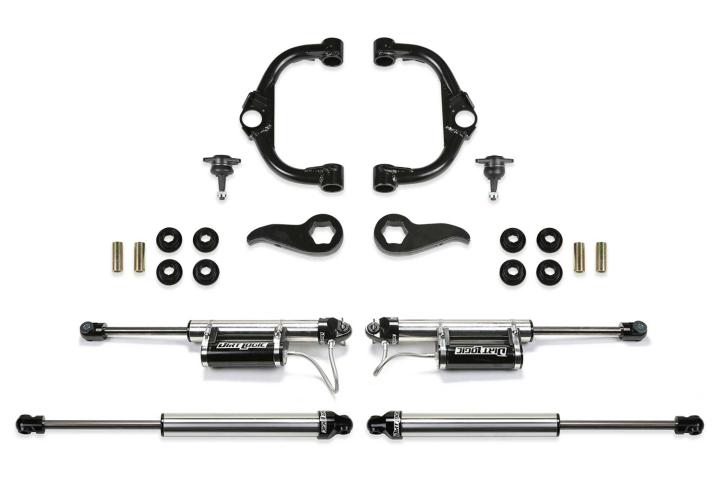 Fabtech - Fabtech K1158DL Ball Joint UCA Lift System w/Shocks