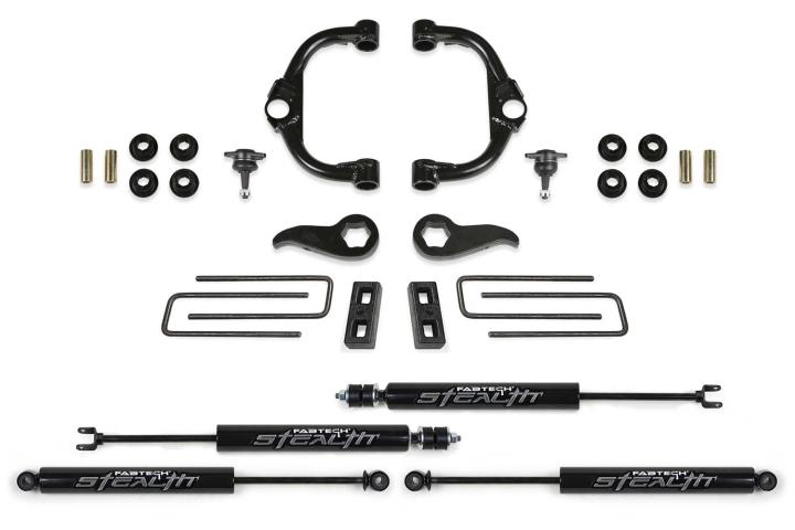 Fabtech - Fabtech K1179M Ball Joint UCA Lift System w/Shocks