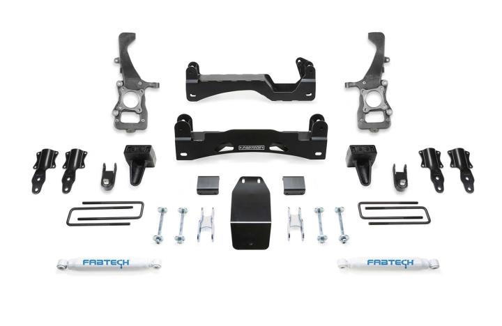 Fabtech - Fabtech K2371 Basic Lift System w/Shocks