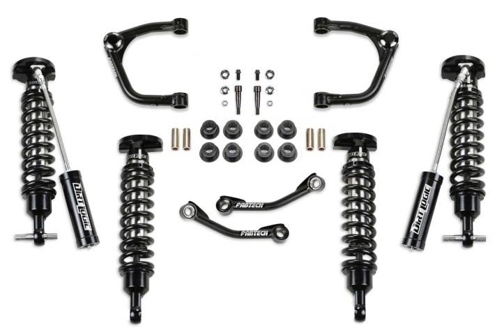 Fabtech - Fabtech K1188DL Uniball UCA Lift System w/Shocks