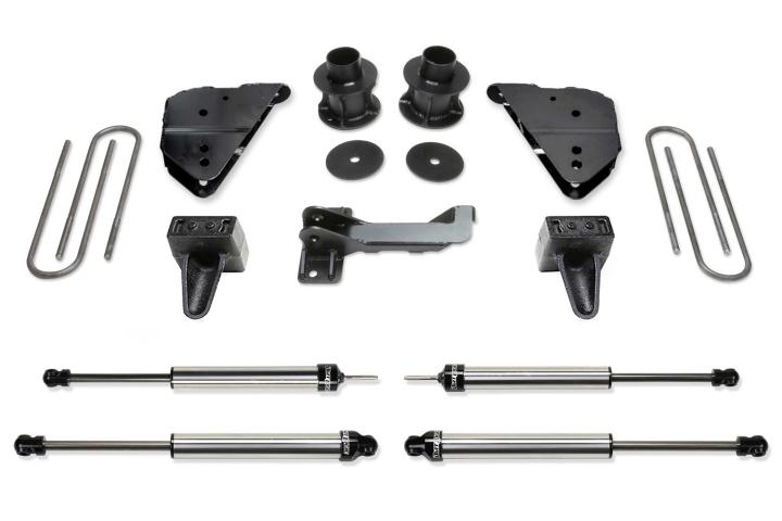 Fabtech - Fabtech K2404DL Budget Lift System w/Shock