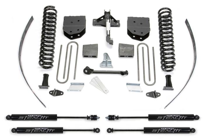 Fabtech - Fabtech K2121M Basic Lift System w/Shocks