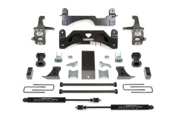 Fabtech - Fabtech K7009M Basic Lift System w/Shocks