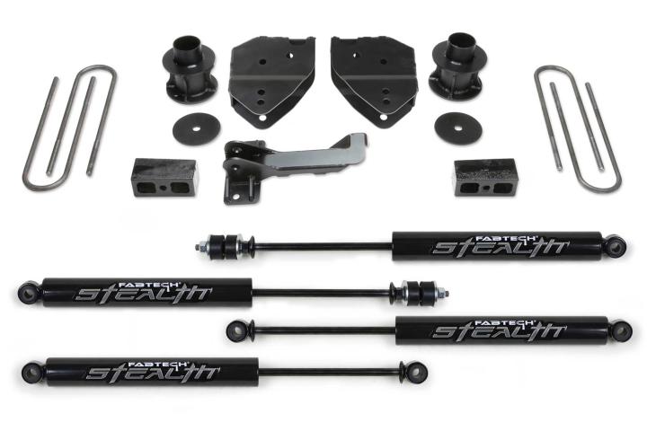 Fabtech - Fabtech K2213M Budget Lift System w/Shock