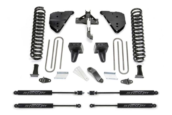 Fabtech - Fabtech K2412M Basic Lift System w/Shocks