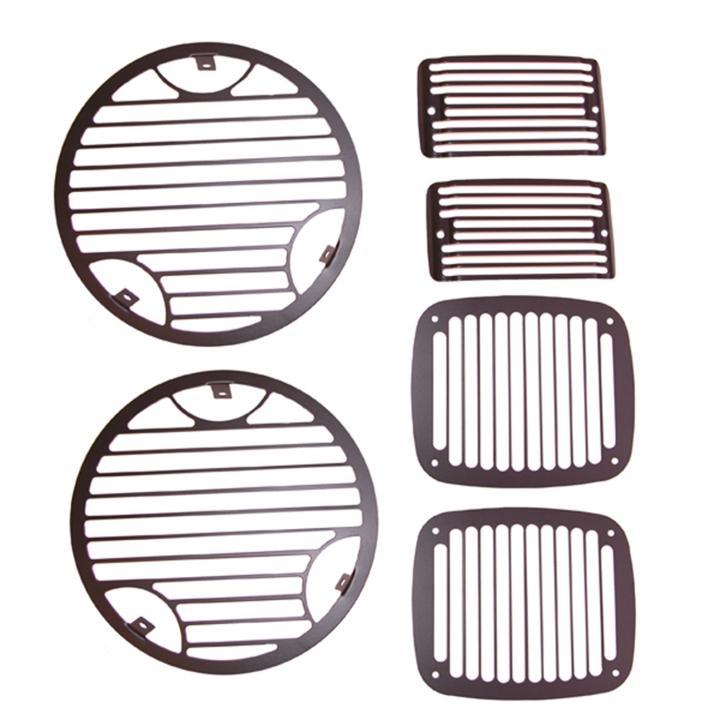 Rugged Ridge - Rugged Ridge 11236.21 Billet Stone Guard Kit