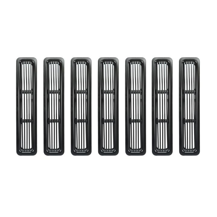 Rugged Ridge - Rugged Ridge 11401.03 Billet Grille Inserts