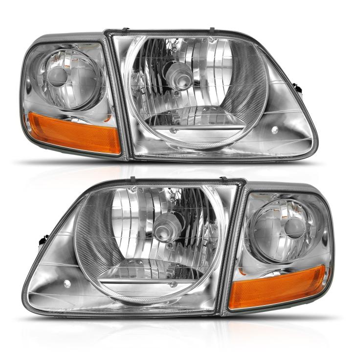 Anzo USA - Anzo USA 111438 Crystal Headlight Set
