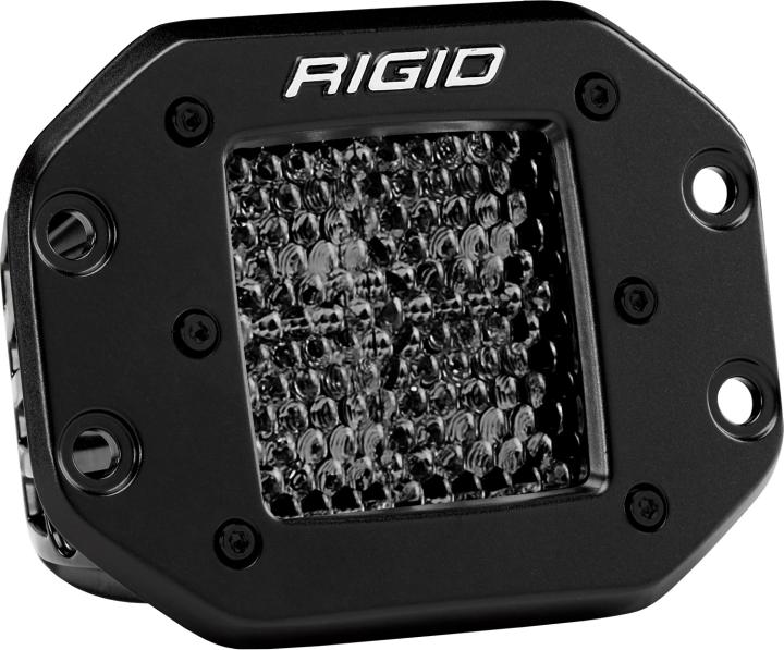Rigid Industries - Rigid Industries 212513BLK D-Series Pro Spot Diffused Light