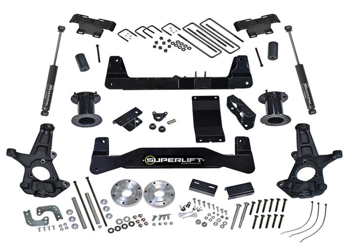 Superlift - Superlift K162 Suspension Lift Kit w/Shocks