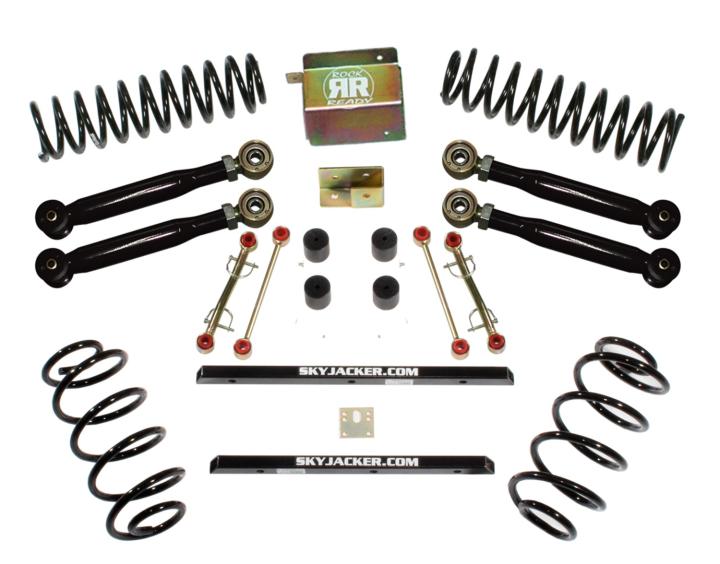 Skyjacker - Skyjacker TJ251K-SVX Value Flex Suspension Lift Kit