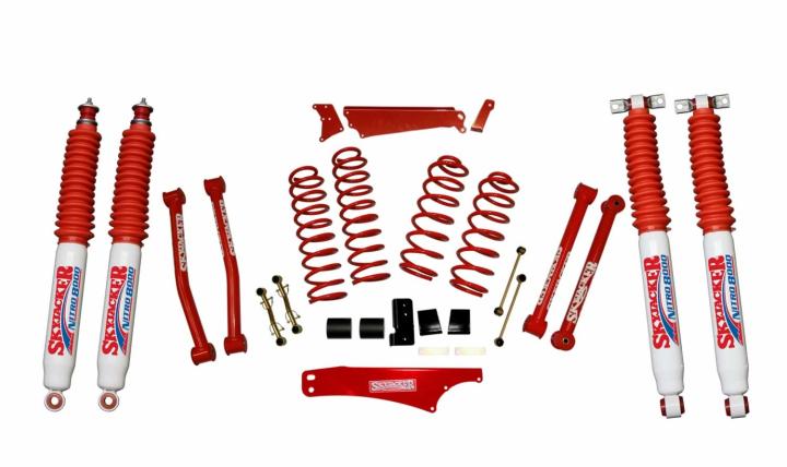 Skyjacker - Skyjacker JK401KCR-N Suspension Lift Kit w/Shock