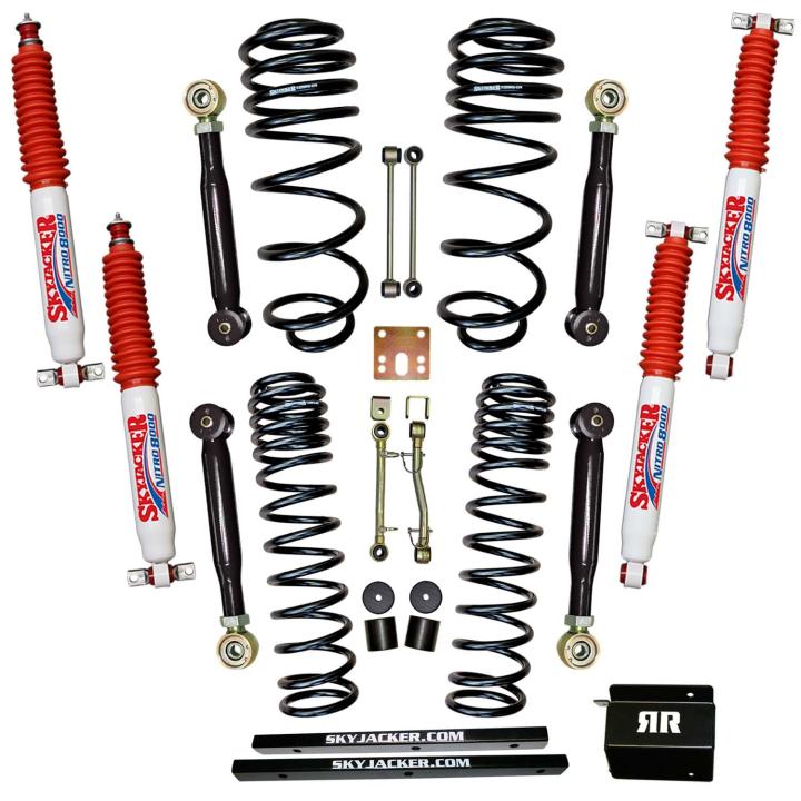 Skyjacker - Skyjacker TJ251K-SVX-N Suspension Lift Kit w/Shock