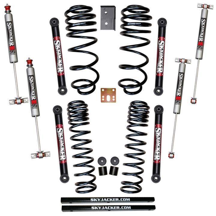 Skyjacker - Skyjacker TJ253K-M Suspension Lift Kit w/Shock