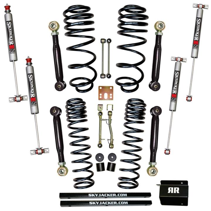 Skyjacker - Skyjacker TJ253K-SVX-M Suspension Lift Kit w/Shock