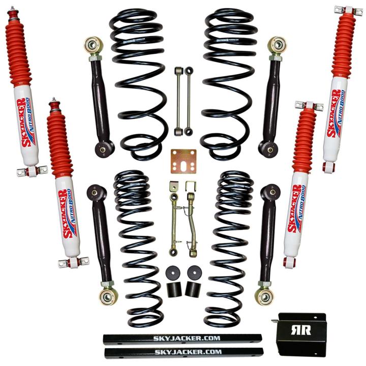 Skyjacker - Skyjacker TJ253K-SVX-N Suspension Lift Kit w/Shock