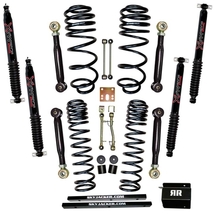 Skyjacker - Skyjacker TJ251K-SVX-B Suspension Lift Kit w/Shock
