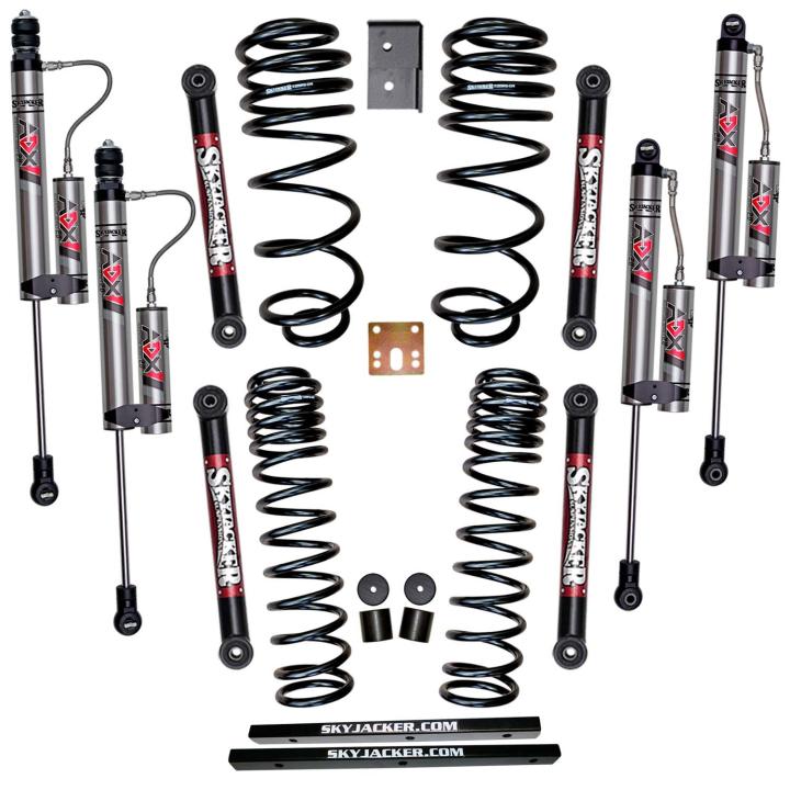 Skyjacker - Skyjacker TJ251K-X Suspension Lift Kit w/Shock