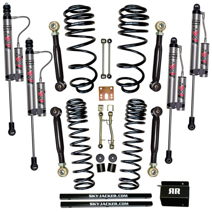 Skyjacker - Skyjacker TJ253K-SVX-X Suspension Lift Kit w/Shock