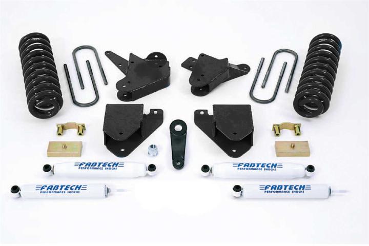 Fabtech - Fabtech K2098 Basic Lift System w/Shocks