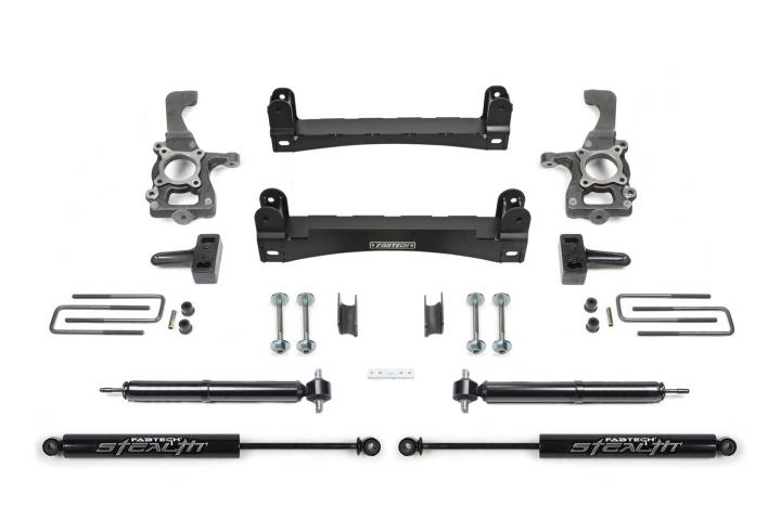 Fabtech - Fabtech K2258M Basic Lift System w/Shocks