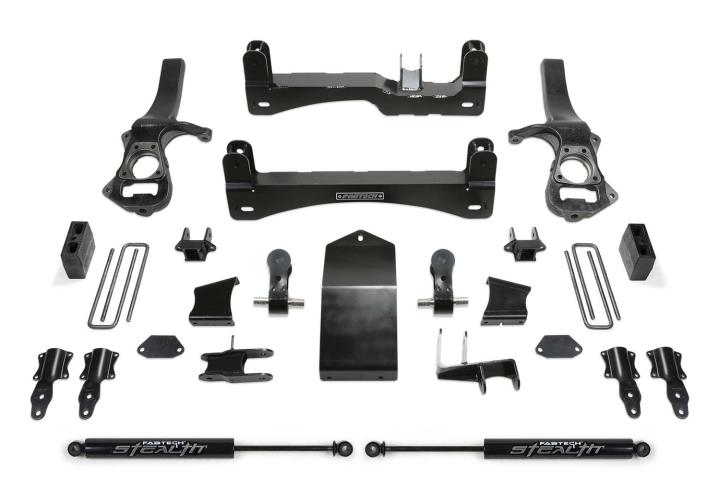 Fabtech - Fabtech K1136M Basic Lift System w/Shocks