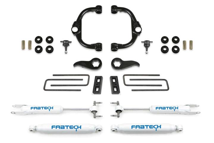 Fabtech - Fabtech K1179 Ball Joint UCA Lift System w/Shocks