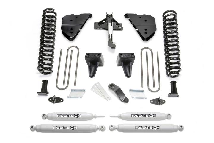 Fabtech - Fabtech K2412 Basic Lift System w/Shocks