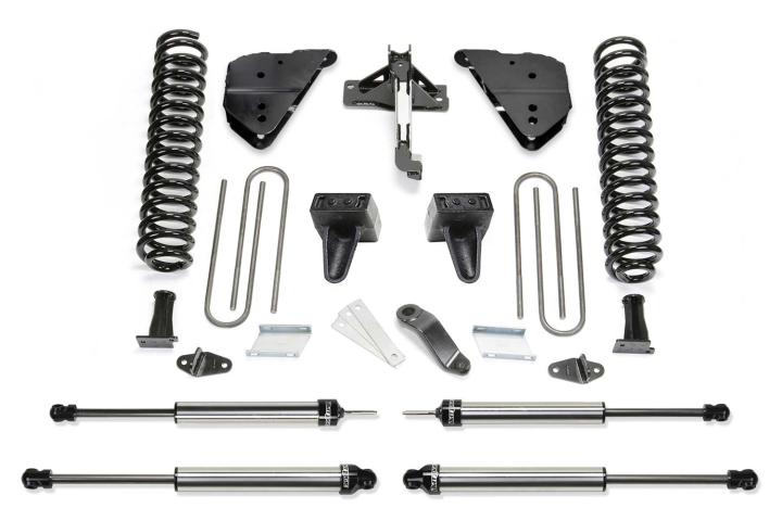 Fabtech - Fabtech K2412DL Basic Lift System w/Shocks