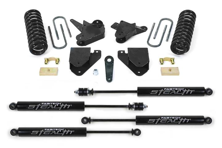 Fabtech - Fabtech K20621M Basic Lift System w/Shocks