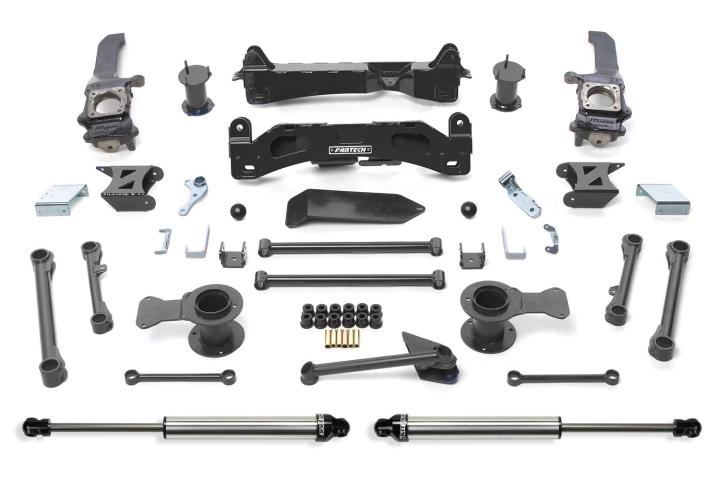 Fabtech - Fabtech K7024DL Basic Lift System w/Shocks