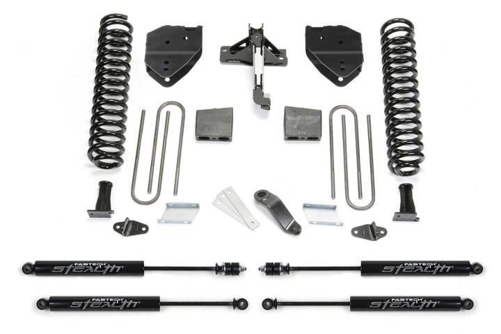 Fabtech - Fabtech K2217M Basic Lift System w/Shocks