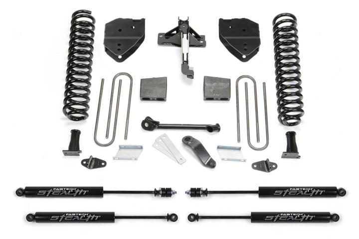 Fabtech - Fabtech K2252M Basic Lift System w/Shocks