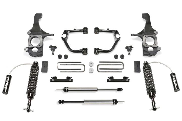 Fabtech - Fabtech K7074DL Uniball UCA Lift System w/Shocks