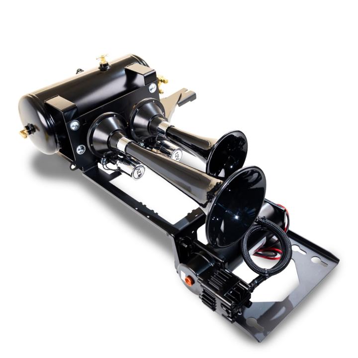 Kleinn Automotive Air Horns - Kleinn Automotive Air Horns TJXTREME Onboard Air System w/Horns