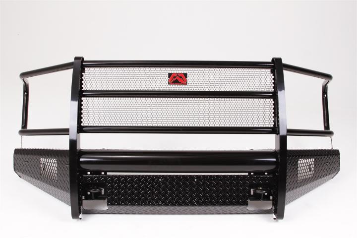 Fab Fours - Fab Fours FF15-K3250-1 Black Steel Front Bumper