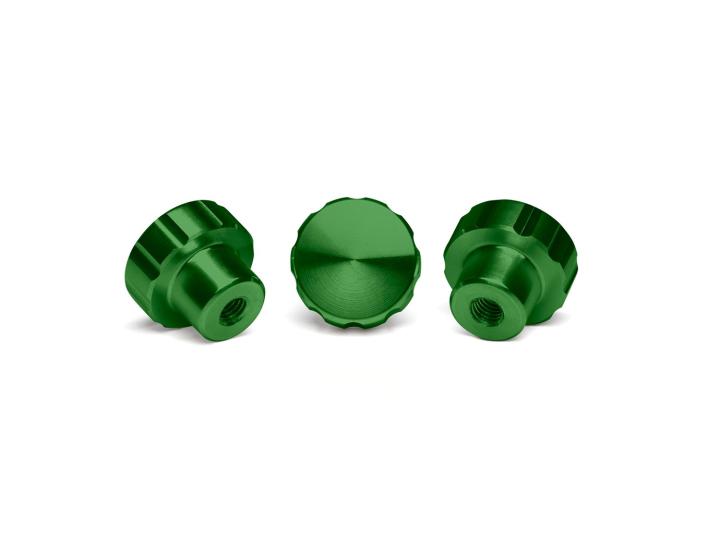 WeatherTech - WeatherTech 8ACFBK3GN Colored Billet Knobs