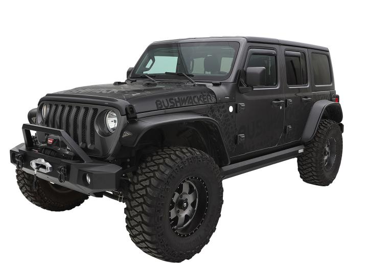 Bushwacker - Bushwacker 10923-07 Flat Style Fender Flares