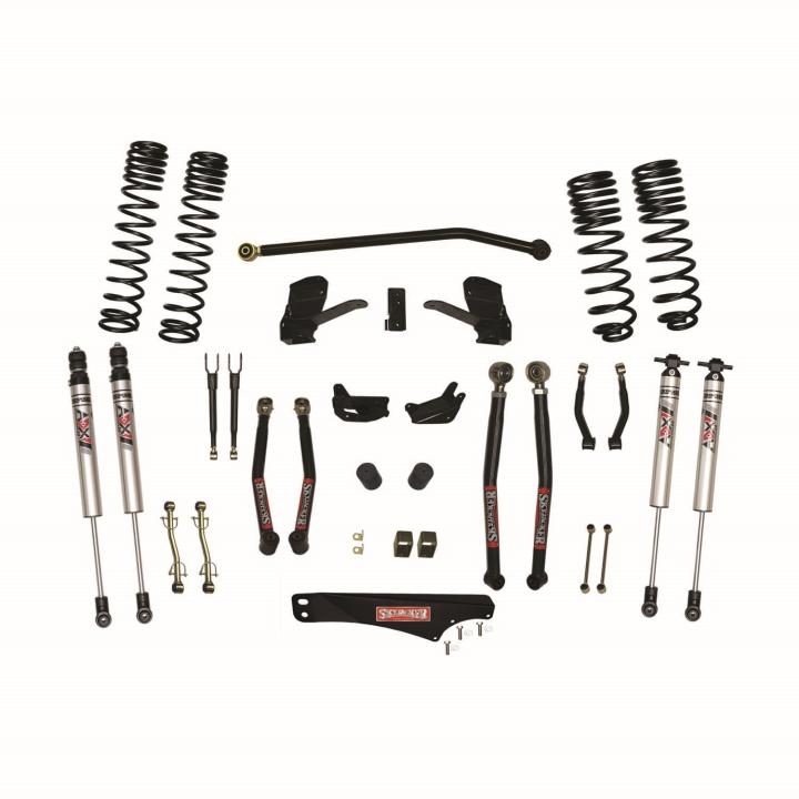 Skyjacker - Skyjacker JK40LKLTSX-XM Long Arm Suspension Lift Kit w/ Shocks