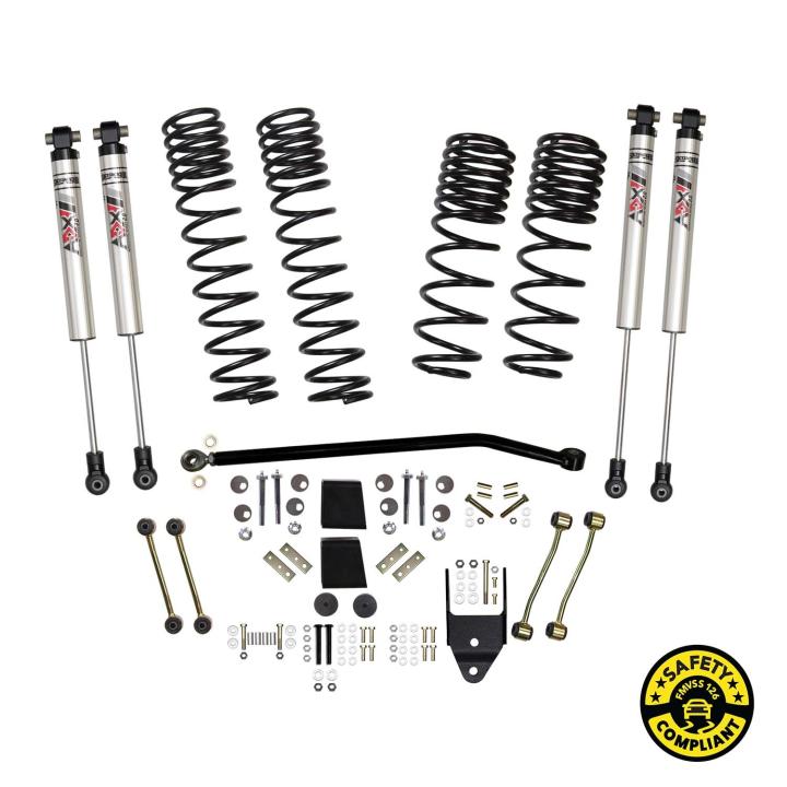 Skyjacker - Skyjacker JL35R3BKXMLT Suspension Lift Kit w/Shock