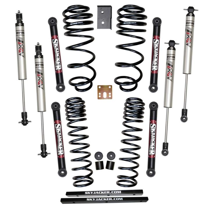 Skyjacker - Skyjacker TJ251K-XM Suspension Lift Kit w/Shock