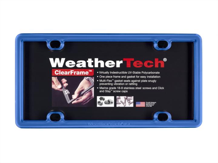 WeatherTech - WeatherTech 8ALPCF21 ClearFrame License Plate Frame