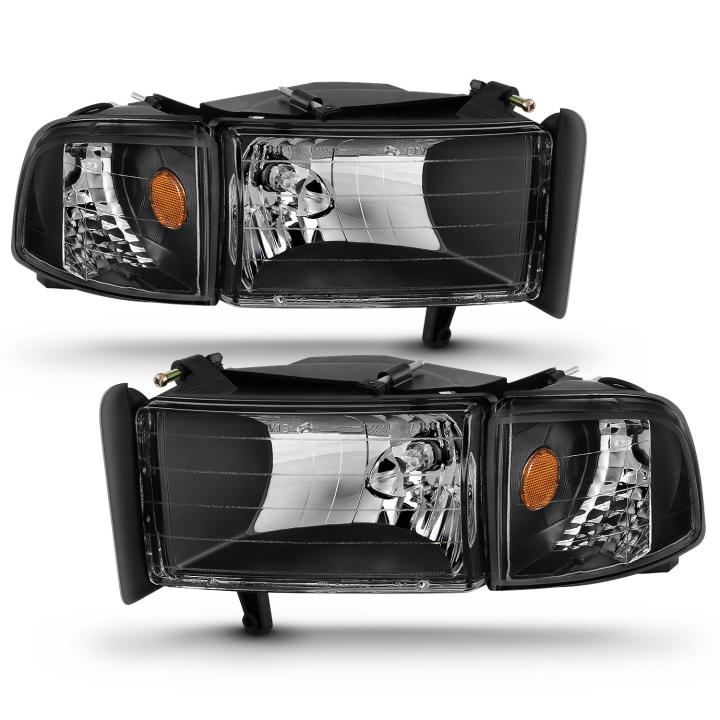 Anzo USA - Anzo USA 111067 Crystal Headlight Set