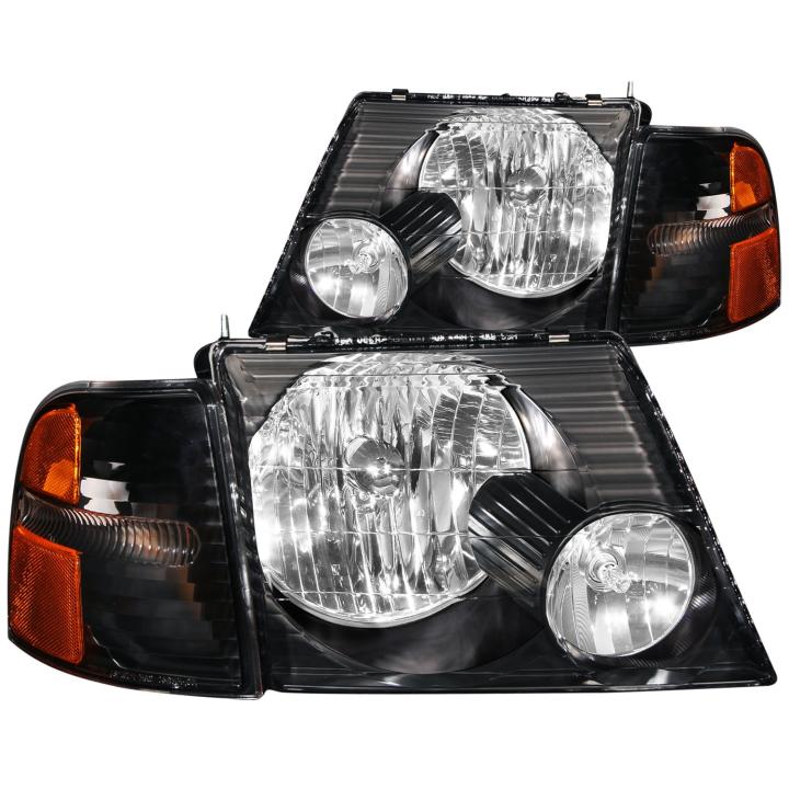 Anzo USA - Anzo USA 111071 Crystal Headlight Set