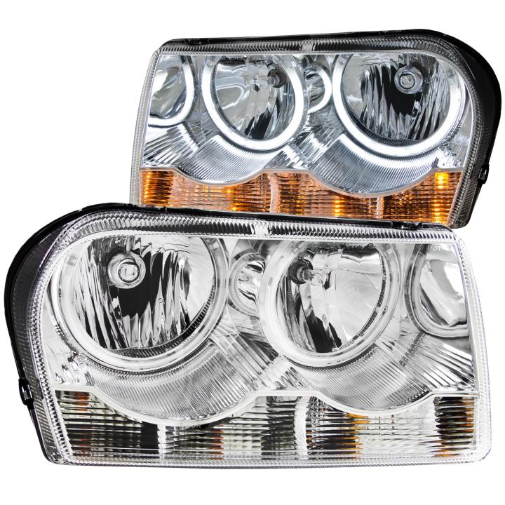 Anzo USA - Anzo USA 121137 Crystal Headlight Set w/Halo