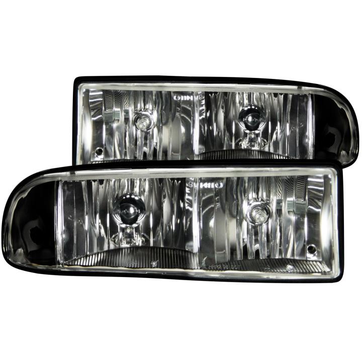 Anzo USA - Anzo USA 111156 Crystal Headlight Set