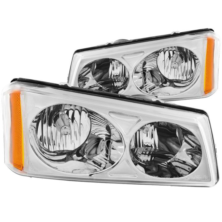 Anzo USA - Anzo USA 111010 Crystal Headlight Set