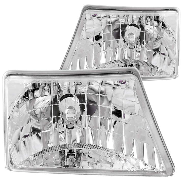 Anzo USA - Anzo USA 111037 Crystal Headlight Set